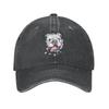 Punk Cotton Dachshund Baseball Cap for Women Men Adjustable Sausage Badger Wiener Dog Dad Hat Sun Protection