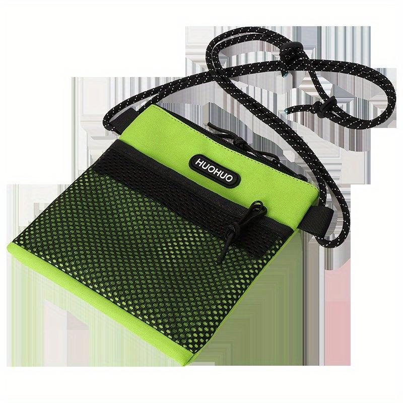 Lightweight Mesh Sports Phone Crossbody Bag BreathableCycling Outdoor Travel Coin Purse for Women Perfect for Hiking