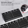 Multifunctional Tool Storage Box for Drill Bits and Milling Cutters In Black with 85 Holes Dispenser Organizers Case