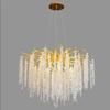 Modern Living Room Chandelier Nordic Luxury Crystal Chandelier Decoration Villa LED Light Bedroom Lighting Ceiling Pendant Lamp