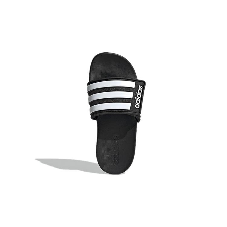 New Adidas Adilette Series Slippers Black White Kids' EG1879