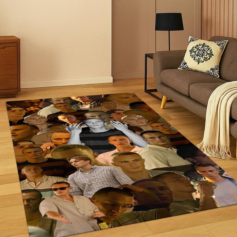 Drew Starkey Rafe Cameron Carpet Rug for Bedroom Living Room Sofa Playroom Doormat Home Decor,Kid Game Area Rug Non-slip gift