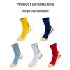 Anti-Slip Mid-Calf Football Socks: Shock-Absorbing, Thick Terry, Sweat-Wicking, Wear-Resistant Sports Socks