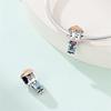 Couple Series Copper Cute Girl Bead Boys Jewellery For Diy Original Charm Bracelet Women Commemoration Day Gifts