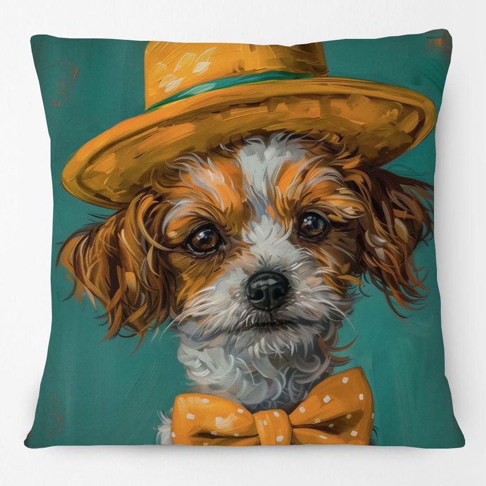 Dalmatian Labrador Retriever Dachshunds Sausage Dog Print Decor Sofa Cushion Cover Pillowcase