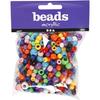Round Plastic Beads with Large Hole. Ref 618390
