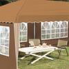 Pop Up Party Tent 575 X 289 X 245 Cm Beige