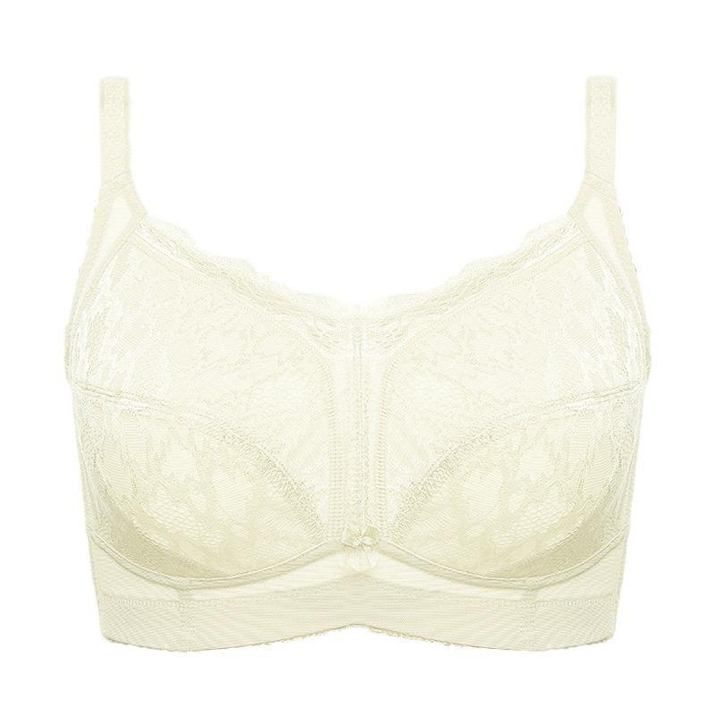 Thin natal year red underwear fat mm big breasts show small gathering no steel ring thin bra wedding bride