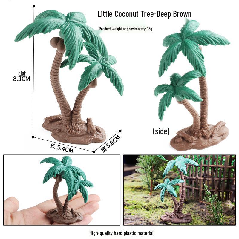 Desert Animal Toy Set: Rattlesnake, Cactus, Fennec Fox, Ostrich, Armadillo, Wild Dog, Antelope, Monitor Lizard