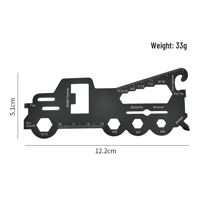 Alliancer Multi-tool Card - Crane Style 6-Pack