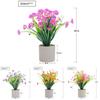 Artificial Plant Decor With Plastic Craft For Home Office And Indoor Spaces