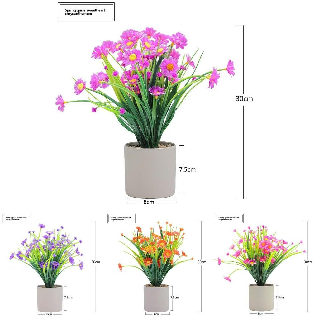Artificial Plant Decor With Plastic Craft For Home Office And Indoor Spaces