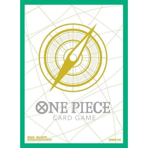 ONE PIECE Card Game Official Card Sleeves 5 Standard (Green) 70 Cards