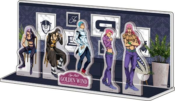 

Bizarre Adventure Acrylic Diorama Acrylic Stand Golden Wind Passione JoJo New Diavolo Doppio Risotto Melone Ghiaccio Official Merchandise JoJo s ~A