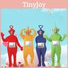 Costume Teletubbies Cosplay Birthday Halloween Party Adult Cartoon Bodysuit