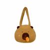 Capybara Carrot With Snout Plush Crossbody Shoulder Bag Animal Bag Cartoon