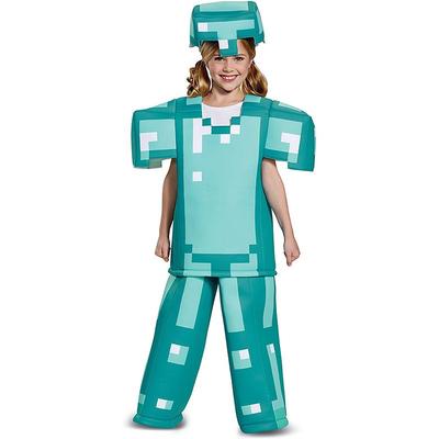 Halloween Minecraft Diamantová zbroj série herní postavy, kostýmy
