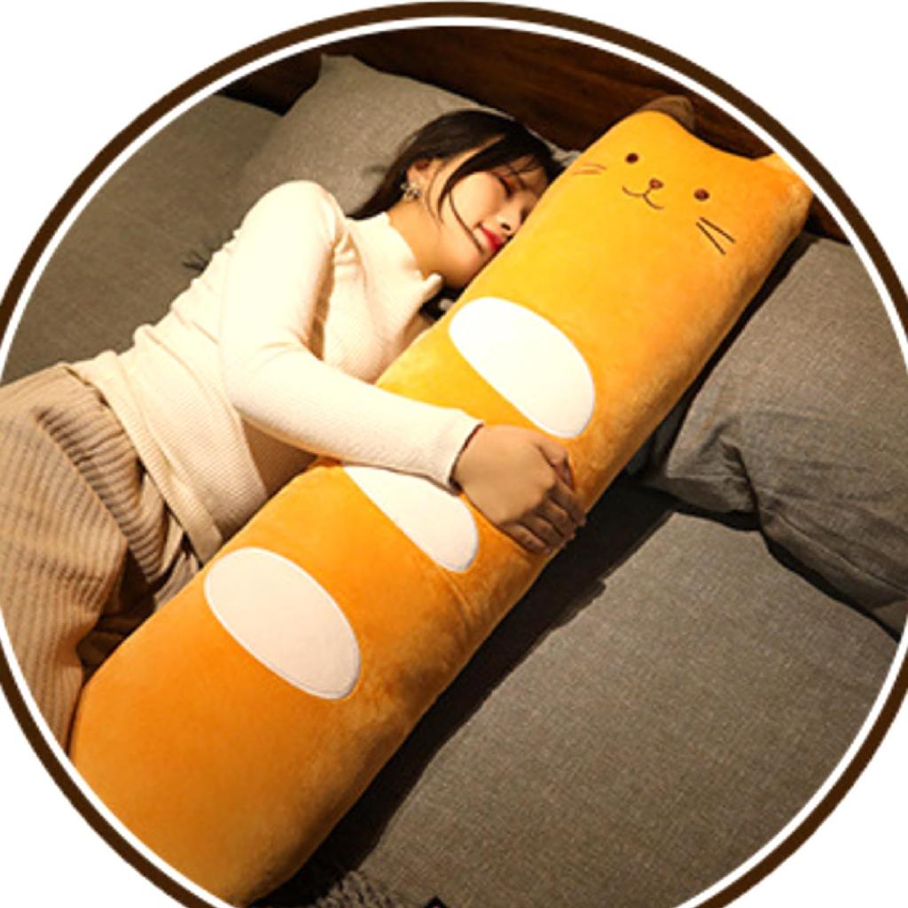 [Stylish Soda] Plush Cat Body Pillow, My Mike-kun (Cat Bread, 80cm)