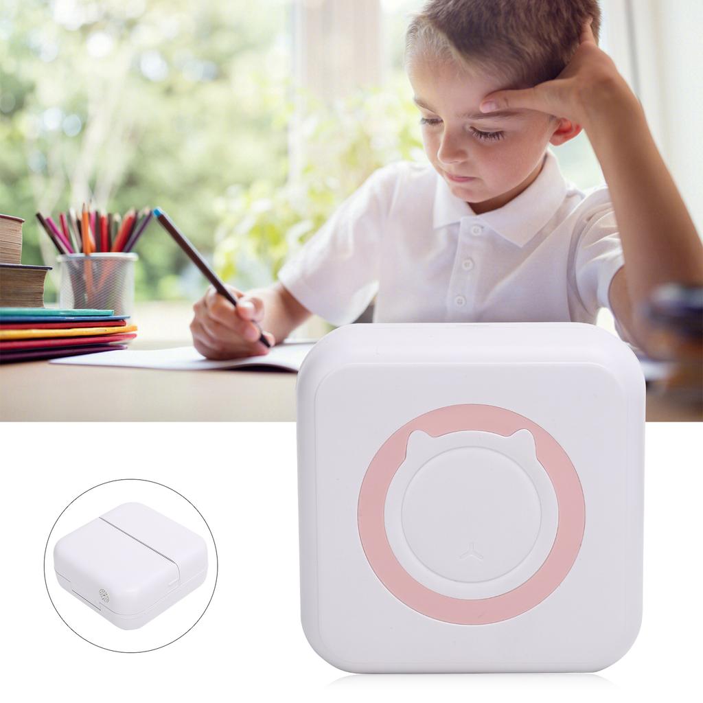 Printer Inkless Wireless Bletooth Portable Thermal Paper for Photo Label Memo