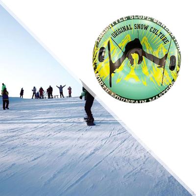 Aufblasbarer Schnee-Tube, Zubehör PVC-Zubehör, Aufblasbarer Schlitten, Winter-Schlitten-Spielzeug für Frauen, Outdoor