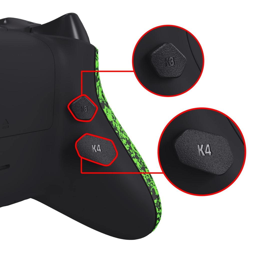 eXtremeRate Programmable Remap Kit for Xbox Series Upgrade Board for Xbox Core Controller with Redesigned Back Side and Rear Buttons X/S Controllers,