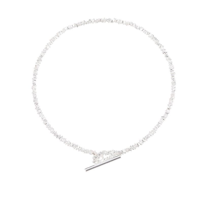 Banyan Tree S925 Silver OT Buckle Bracelet, Exquisite Niche Design, Stackable Women's Jewelry