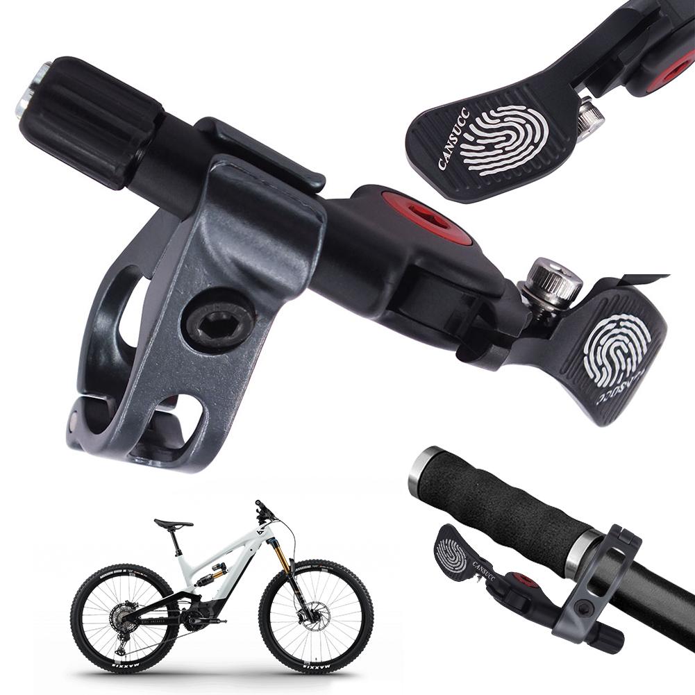 Bicycle Dropper Seatpost Remote Wire Control Adjustable Bicycle Dropper Line Controller Anti-Slip for MTB Mountain Road Bike