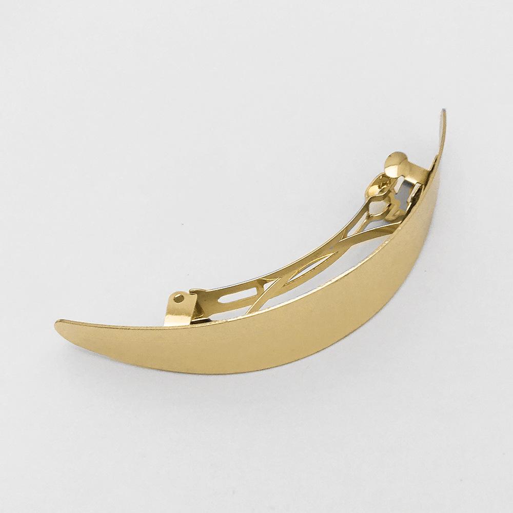 Japan-Korea Minimalist Metal Hair Clip for Women - Cool Spring Style Hairpin for Ponytail