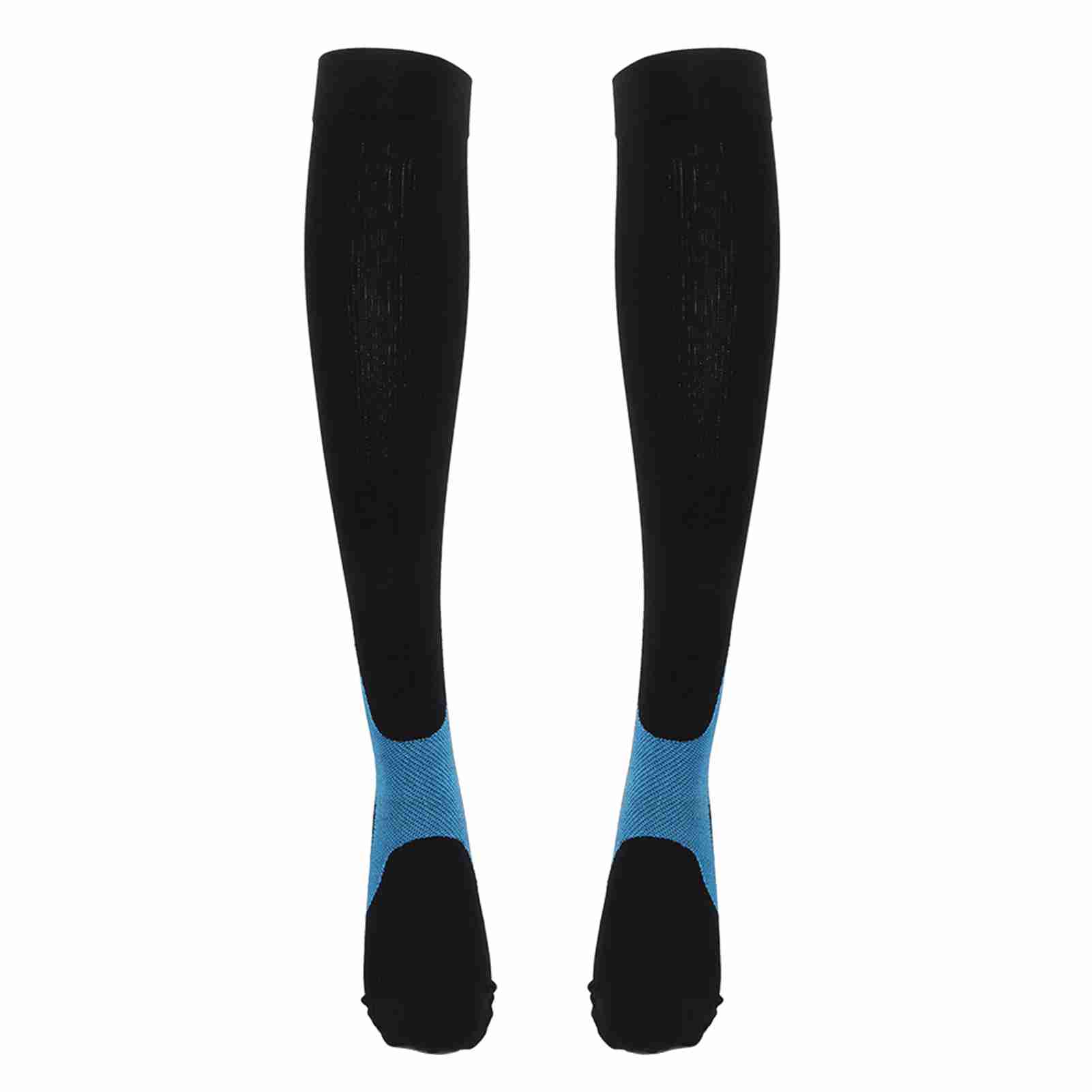 

Outdoor Sports Gradient Function Compression Stockings Socks Calf Sleeve for Cycling Marathon RunningDark green X