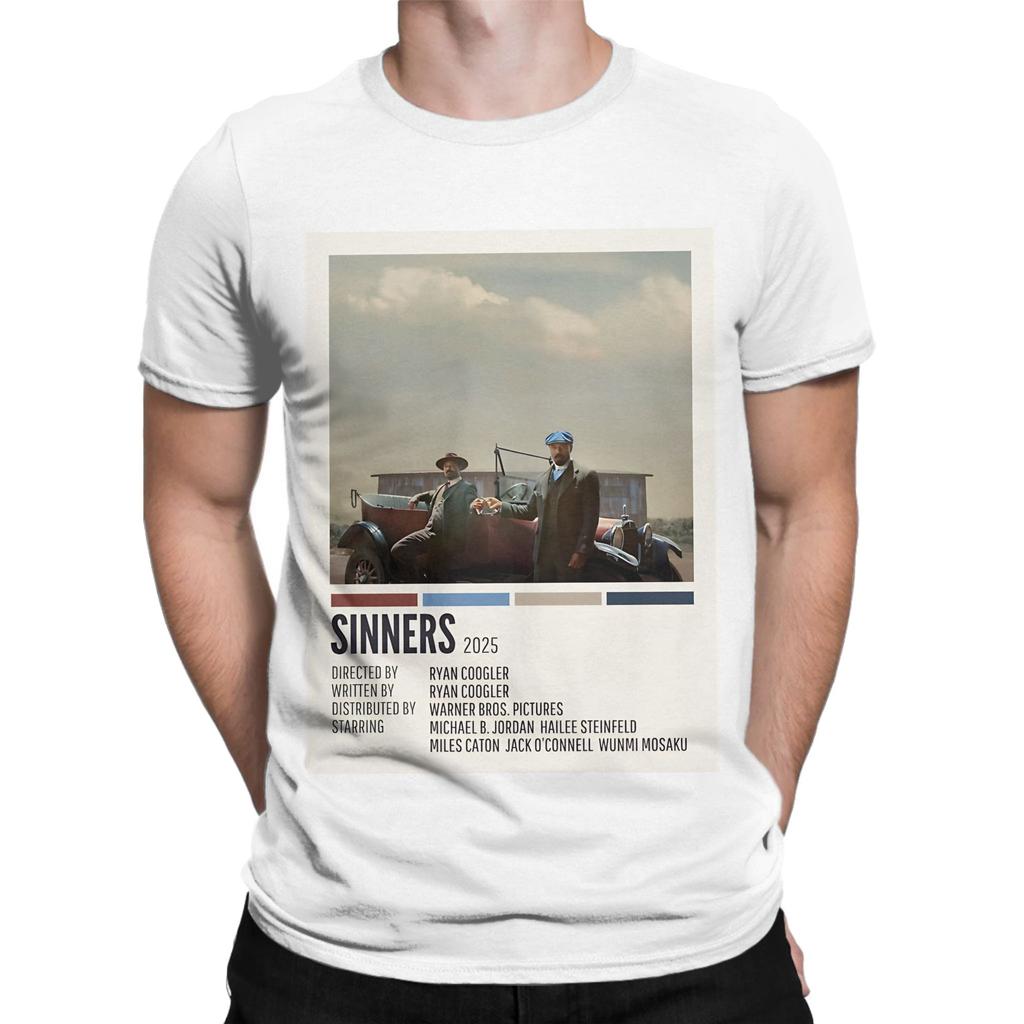 Sinners 2025 Funny Graphic 100 Cotton TShirt Sinners Tops Tees For Unisex