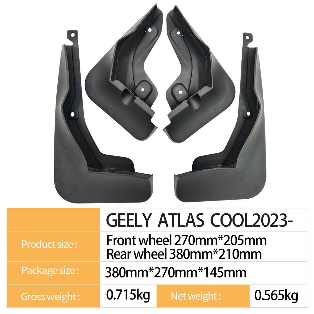 Geely Boyue ATLAS COOL 2023 Auto Reifen Schmutzfänger