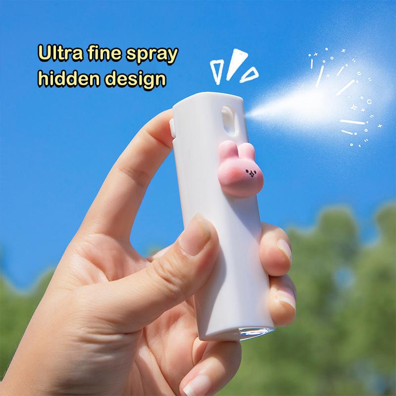 10ml Niedlicher Sprühzerstäuber Tragbare Kosmetikflasche Mini Cartoon Parfüm Alkohol Gießkanne Nachfüllbare Flaschen