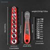 Mini Socket Wrench Ratchet Fast Wrench Multi-functional Ratchet Screwdriver DIY Repair Hand Tools