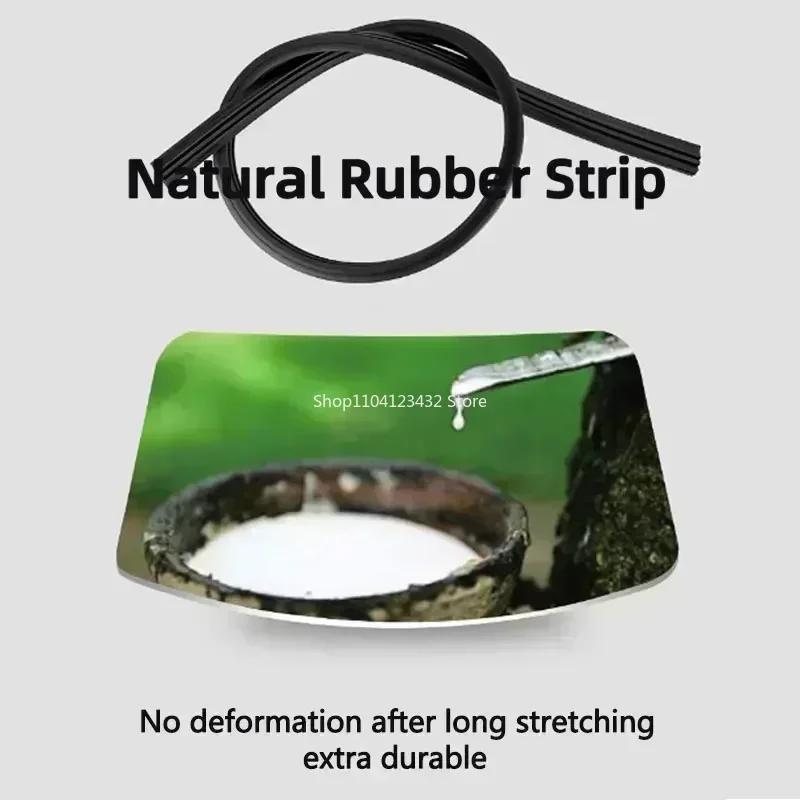 Natural Rubber Front Rear Wiper Blade For Renault Scenic I 1 RX4 2000 2001 2002 2003 Accessories Windshield Windscreen Brushes