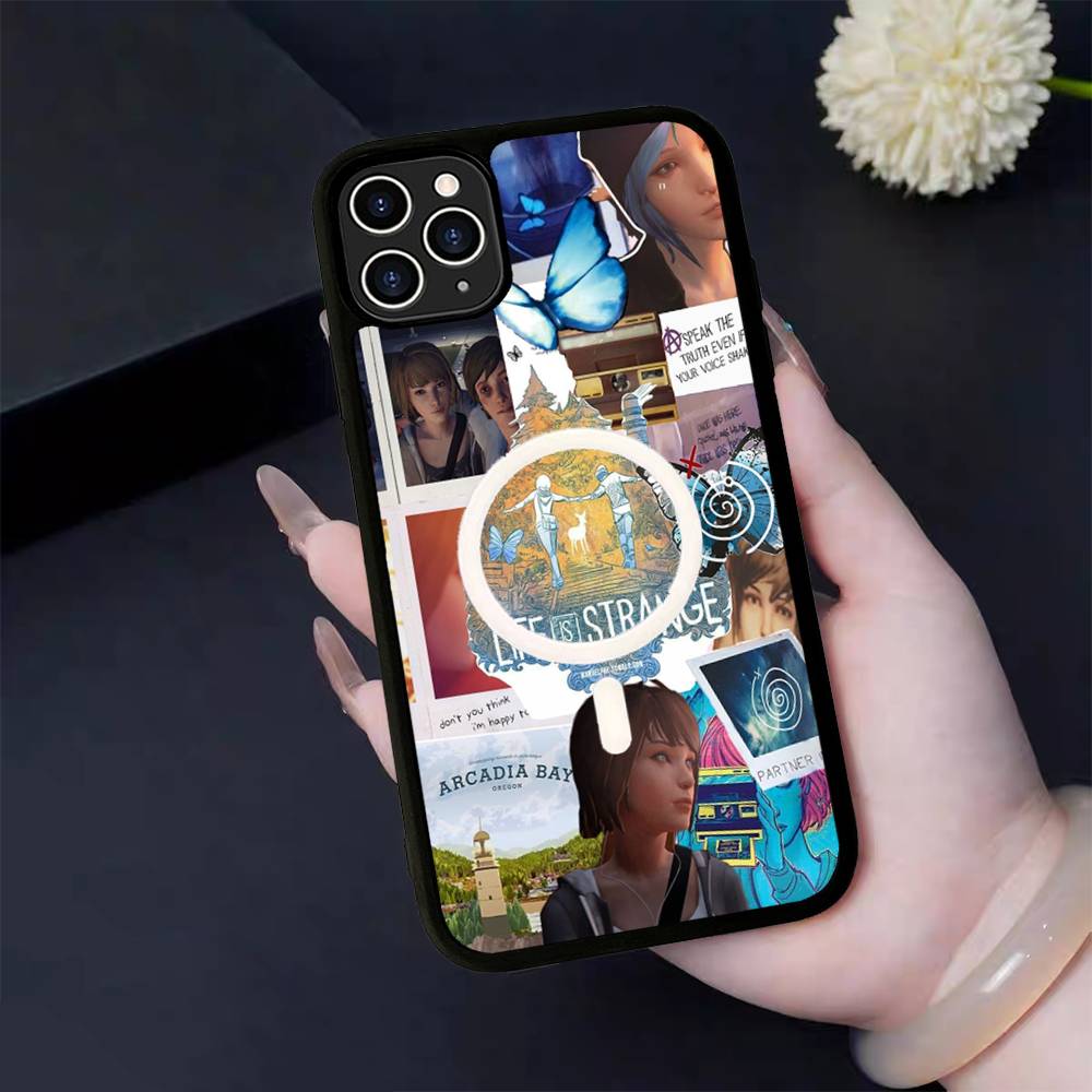 Adventure Game Life Is Strange For Magsafe Magnetic Phone Case For IPhone 17 16 15 14 13 12 11 Plus Pro Max PC+TPU Cover