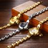 Cute and Stylish Bracelet Heart Analog Display Waterproof Quartz Fashion Watch In Gold Perfect Gift for Day Women's Watch - Birthdays, Anniversaries,