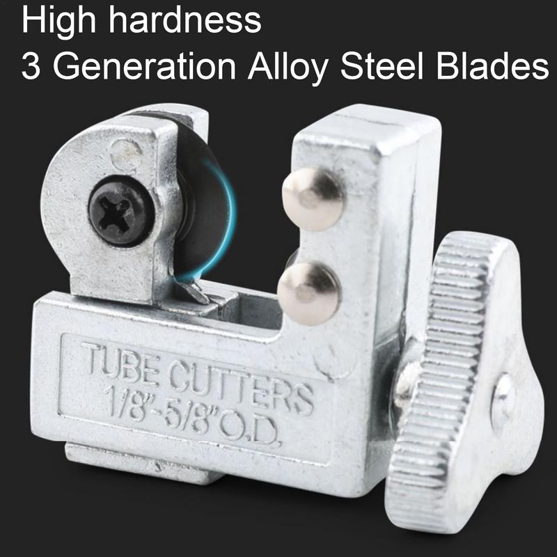 Starrer Rohrabschneider Kompakter Mini-Rohrabschneider Starrer Rohrabschneider Vielseitiger Kupferrohr-Rohrabschneider Leitungsabschneider Für Kupfer