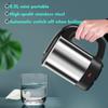 Mini Stainless Steel Electric Kettle, Automatic Power Off, Portable Travel Water Boiler Pot, 0.5L