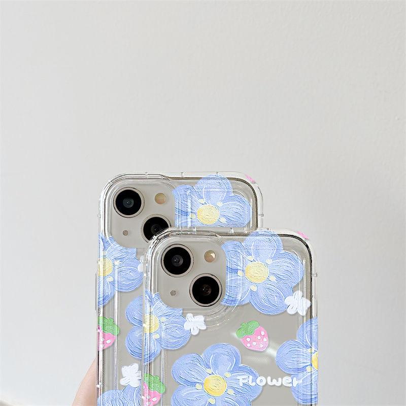 Daisy Flower Clear Phone Cases For iPhone 14 Pro Case iPhone 13 14 16 15 11 12 Pro Max X XR XS 6 7 8 Plus SE 2 Fundas Soft Cover