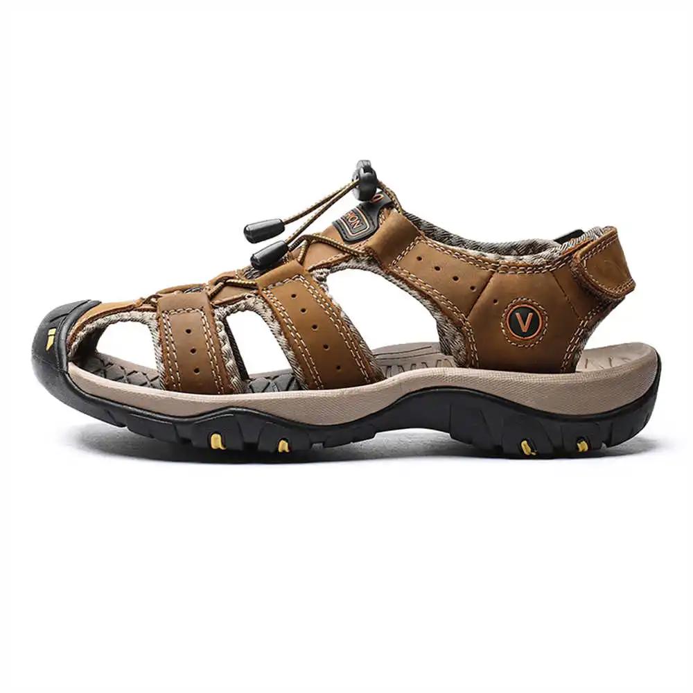 45-46 Slip-resistant Luxury Beach Sandals Slippers For Home Man Shoes Men's Sneakers Wholesale Sport Fat Second Hand Flatas