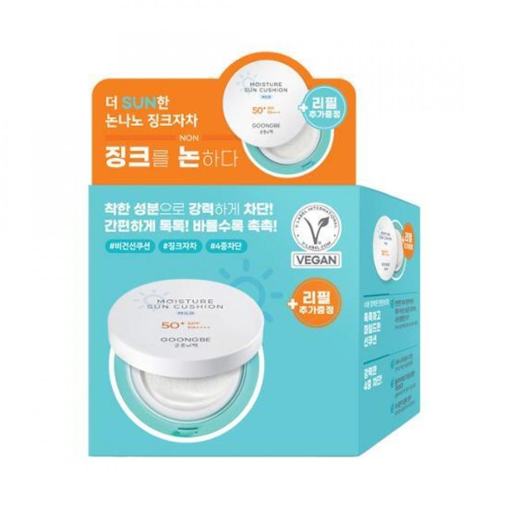 

Court Secret Moisture Sun Cushion Mild, сменный блок 14 г + сменный блок 14 г