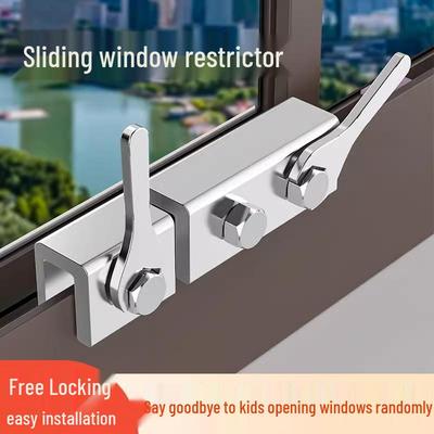 Aluminum Alloy UPVC Child Safety Lock for Sliding Doors and Windows