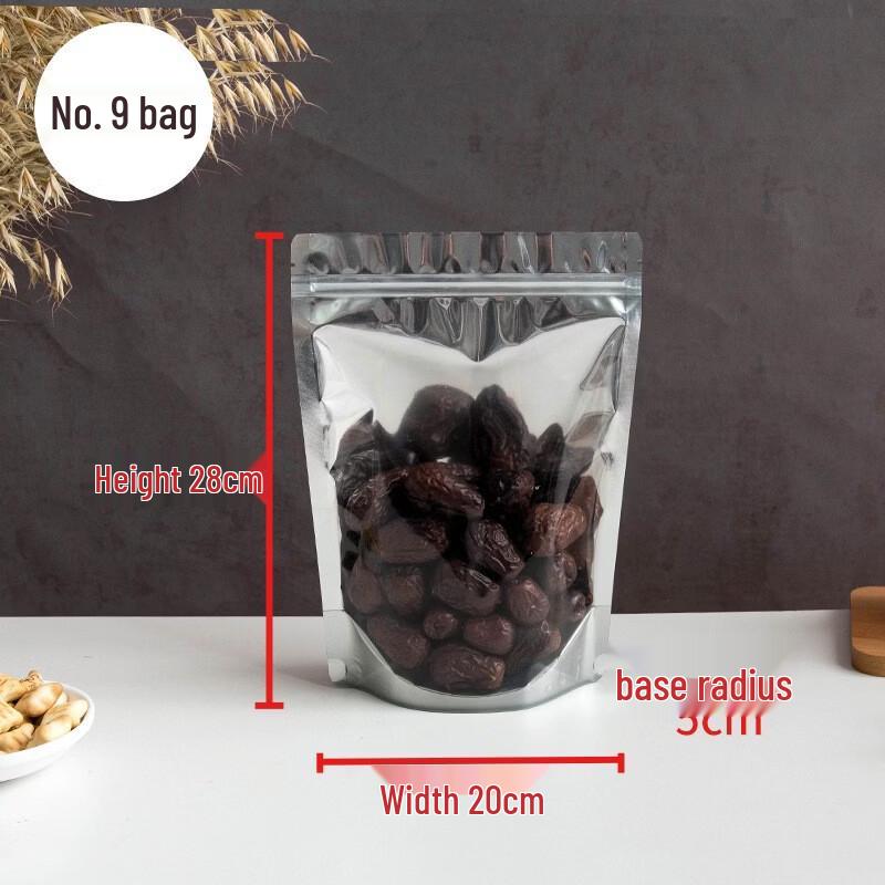 Xiehe Semi-Transparent Aluminized Resealable Bags