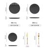 Creative Steak Dishes Ceramic Plate Stone Grain Pleated Porcelain Flat Plate Home Dinner Plate Hotel Cutlery Kitchen Utensils