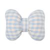 Grid Pattern Bowknot Pillows Plaid Interior Car Seat Cushion Bow Shape Pillow  Adults Use