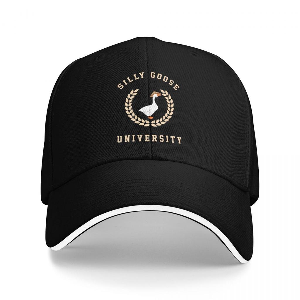 Unisex Baseballkappen Silly Goose University Lustiges Logo Outdoor Streetwear Sommer Sport Baseballkappen Hip Hop Kappe Casquette Hüte