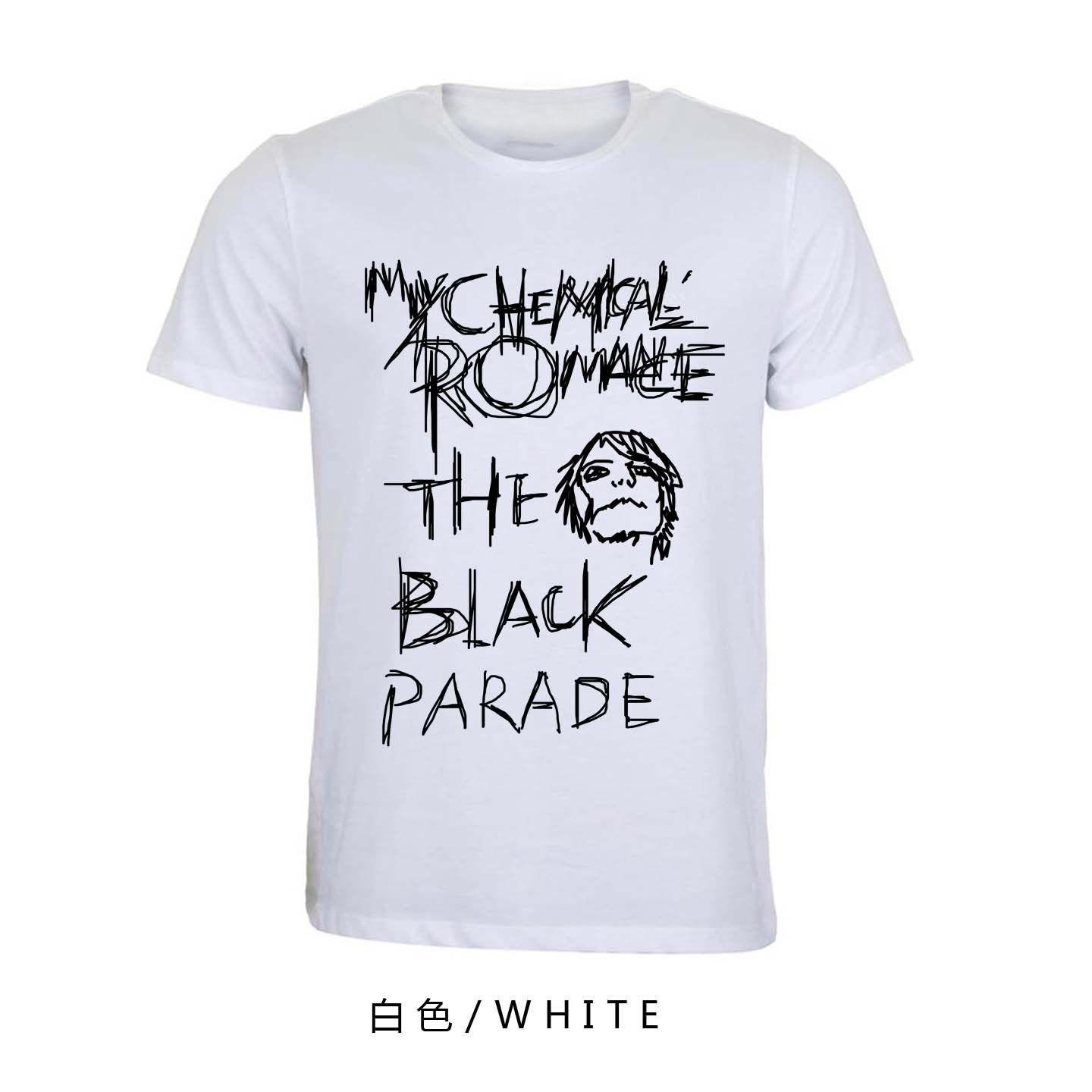 

My Chemical Romance Band Print Cotton Long-sleeved T-shirt for Both Men and Women 2XL