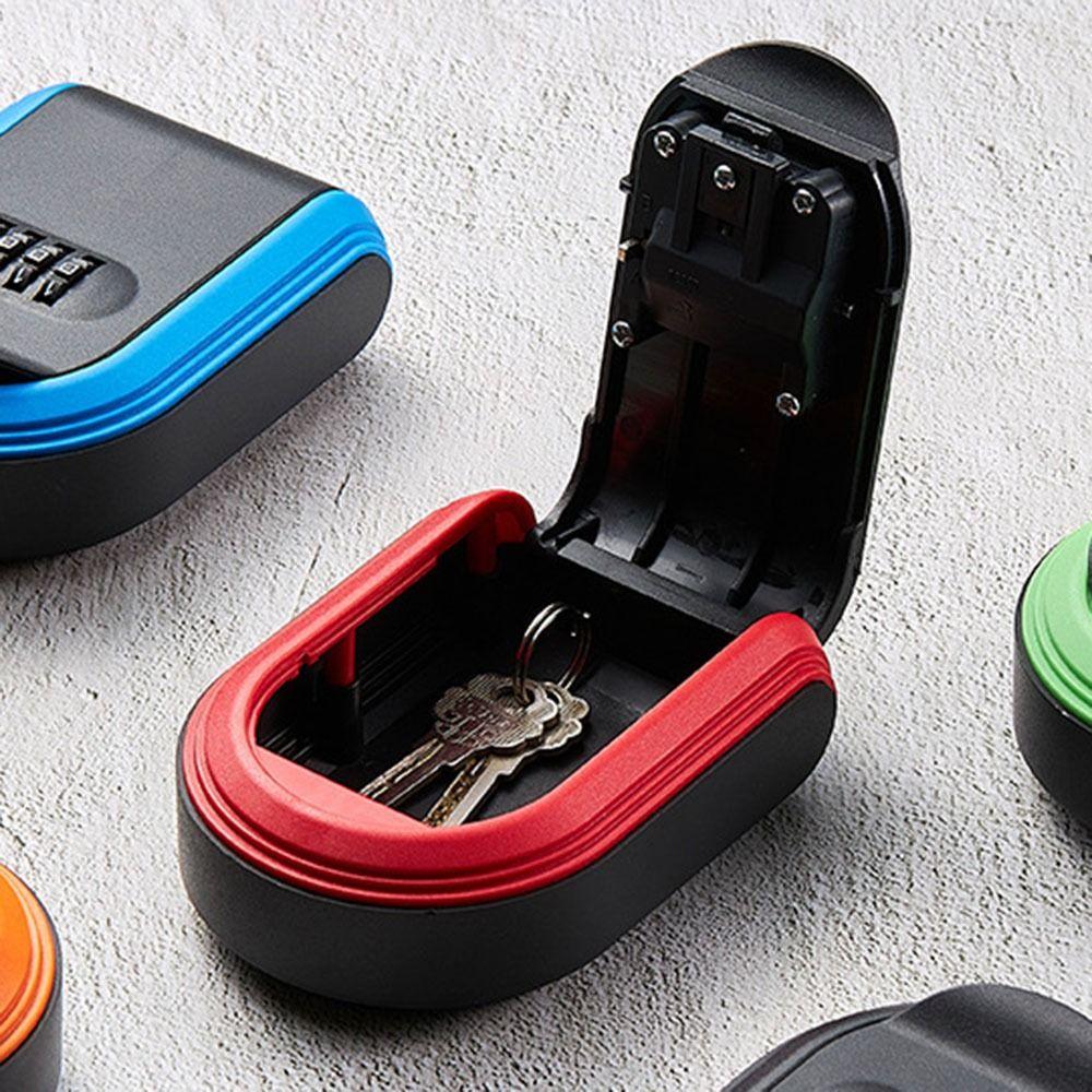 Full Plastic Key Lock Box Mechanical Combination Lock Key Storage Box Key Organizer Apartment