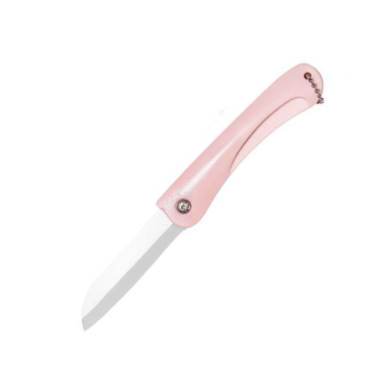 Portable Mini Pocket Knife Ceramic Peeling Fruit Knife Portable Dormitory Portable Slicing Knife Kitchen Accessorie