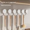 Multi-Directional Strong Adhesive No-Drill Hook for Bathroom, Kitchen, Dormitory - Traceless and Load-Bearing.